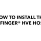 STARTER KIT ErgoFinger® HVE L-XL 50pcs + HVE Hose Kit
